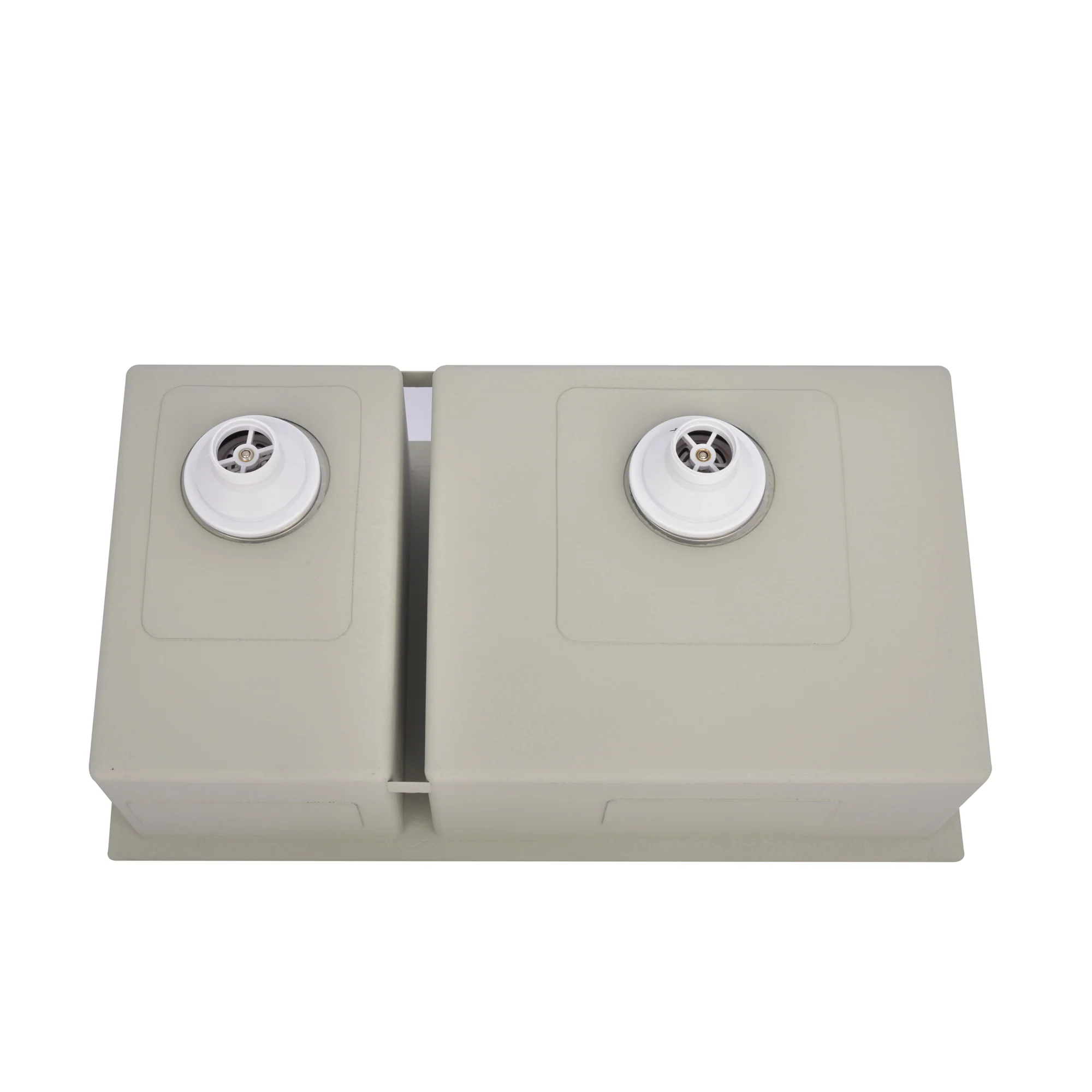 Brushed Gun Metal 800 x 450 x 230mm 1 & 1/2 Double Bowl Kitchen Sink - Image 7