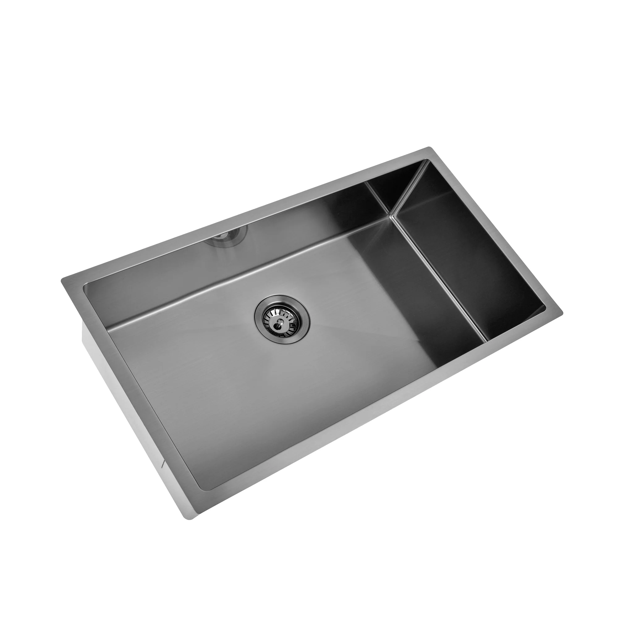 Brushed Gun Metal 800 x 450 x 230mm Kitchen & Laundry Sink - Image 3