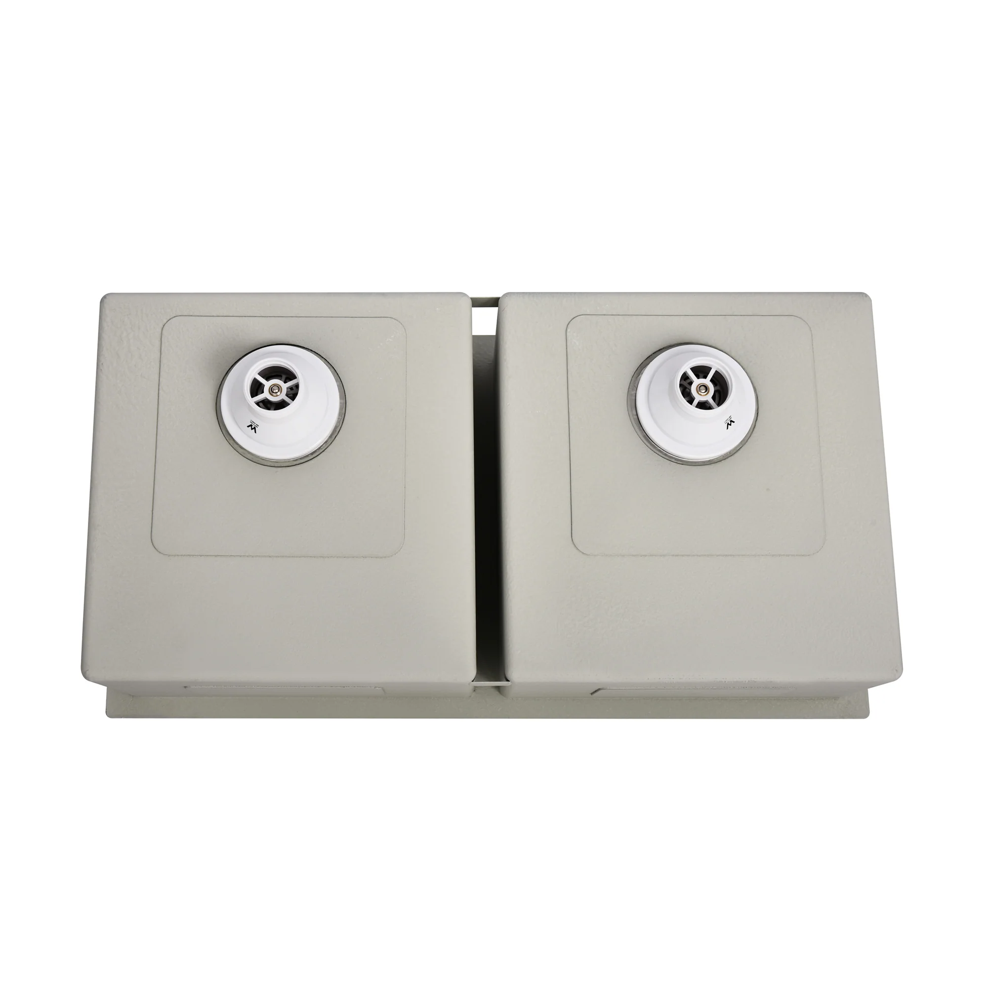 Brushed Gun Metal 900 x 450 x 230mm Double Bowl Kitchen Sink - Image 7