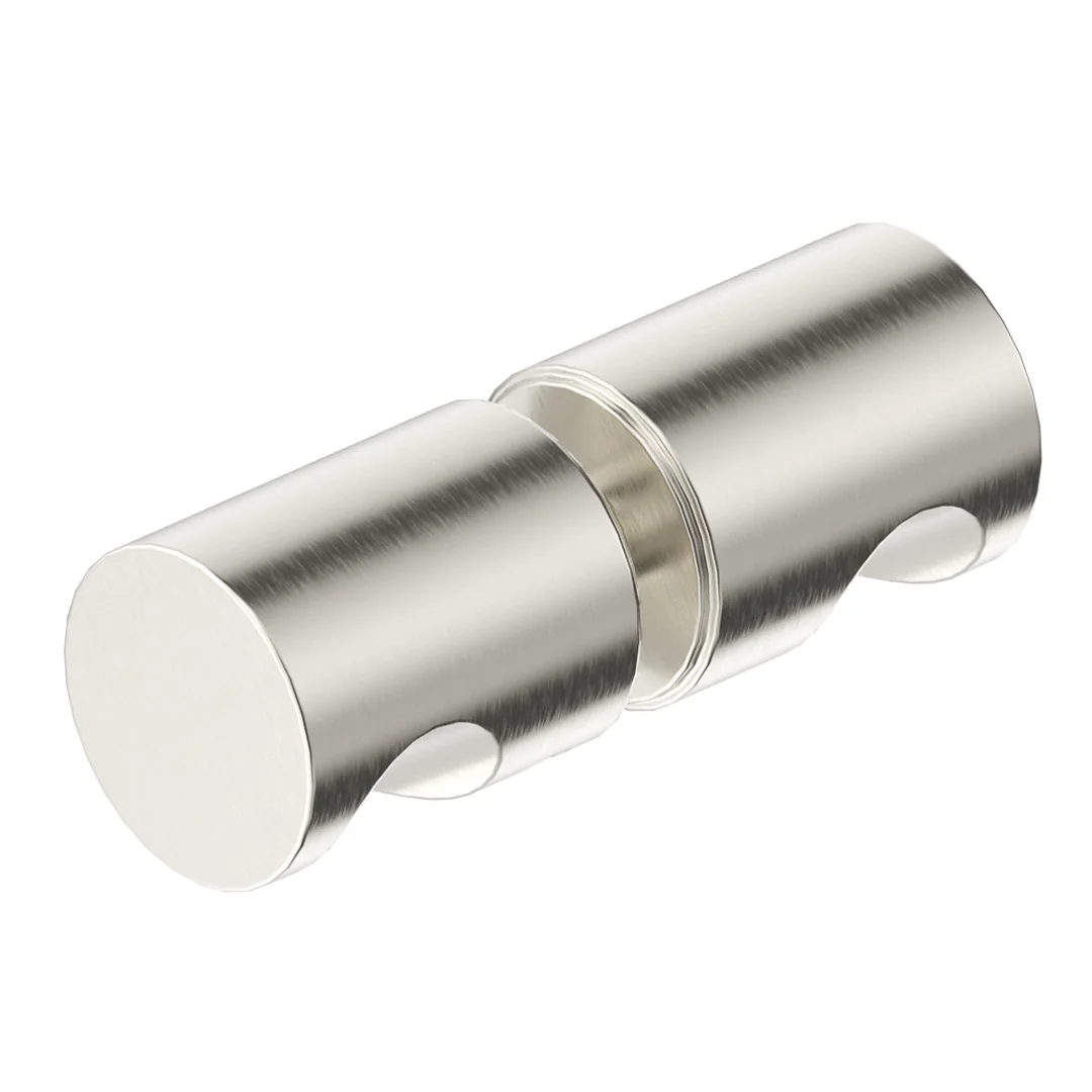 Brushed Nickel Round Shower Screen Handle