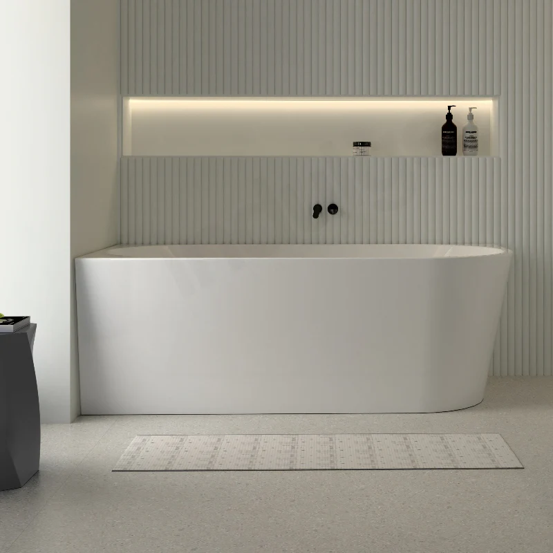 Cascade 1700 Left Corner Fit Freestanding Bath Tub