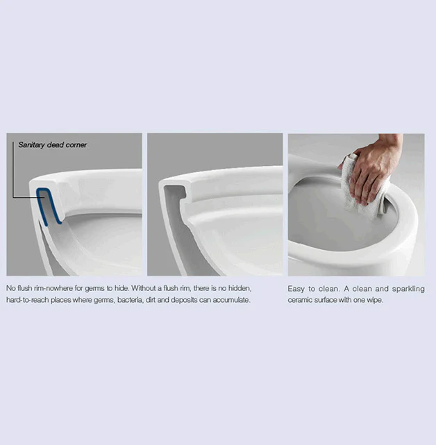 Cesena Rimless Toilet Suite - Image 5