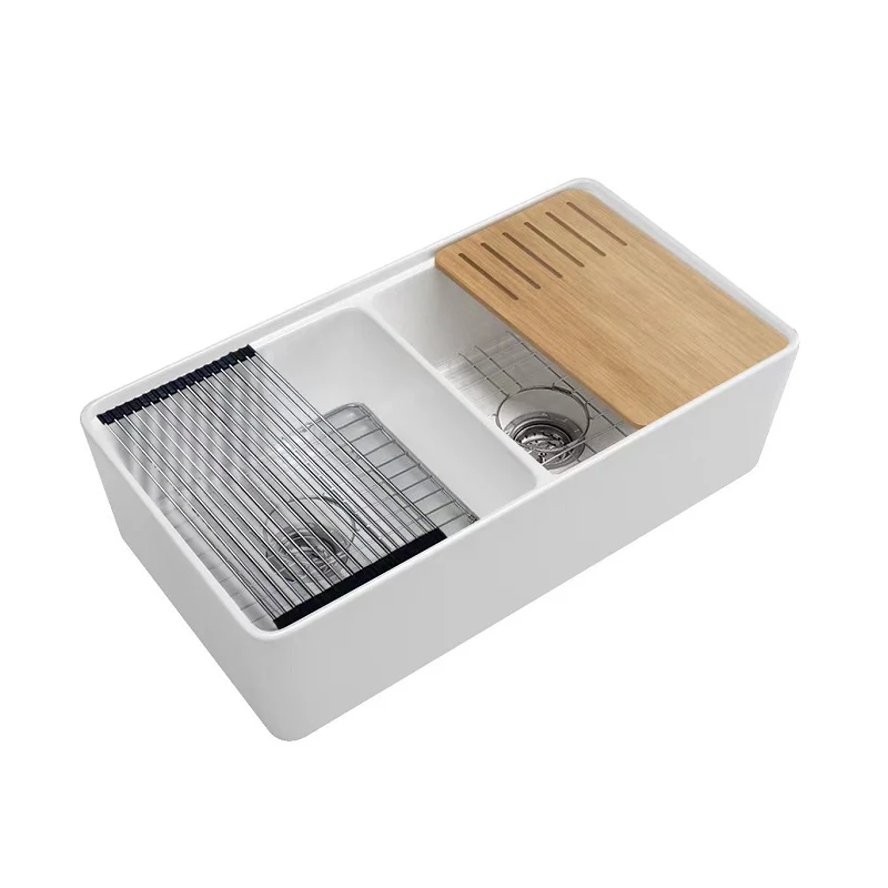 Charleston 835 Double Butler Kitchen Sink Package