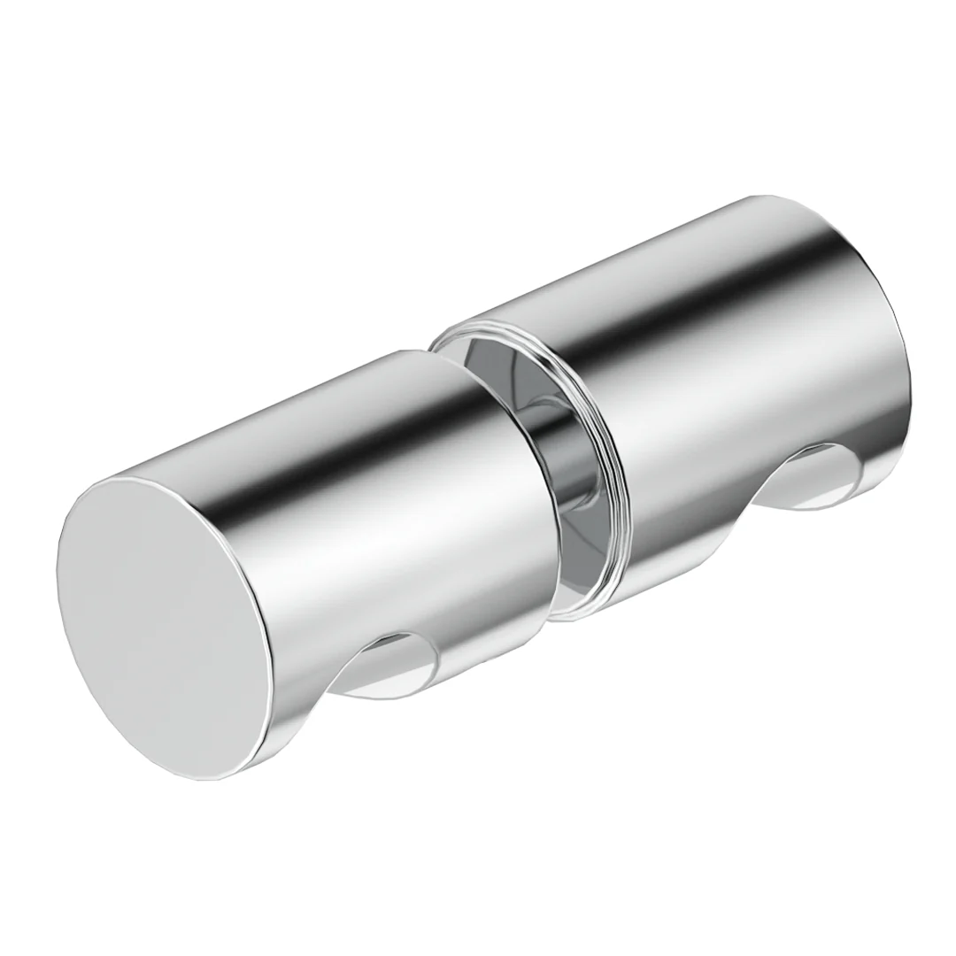 Chrome Round Shower Screen Handle