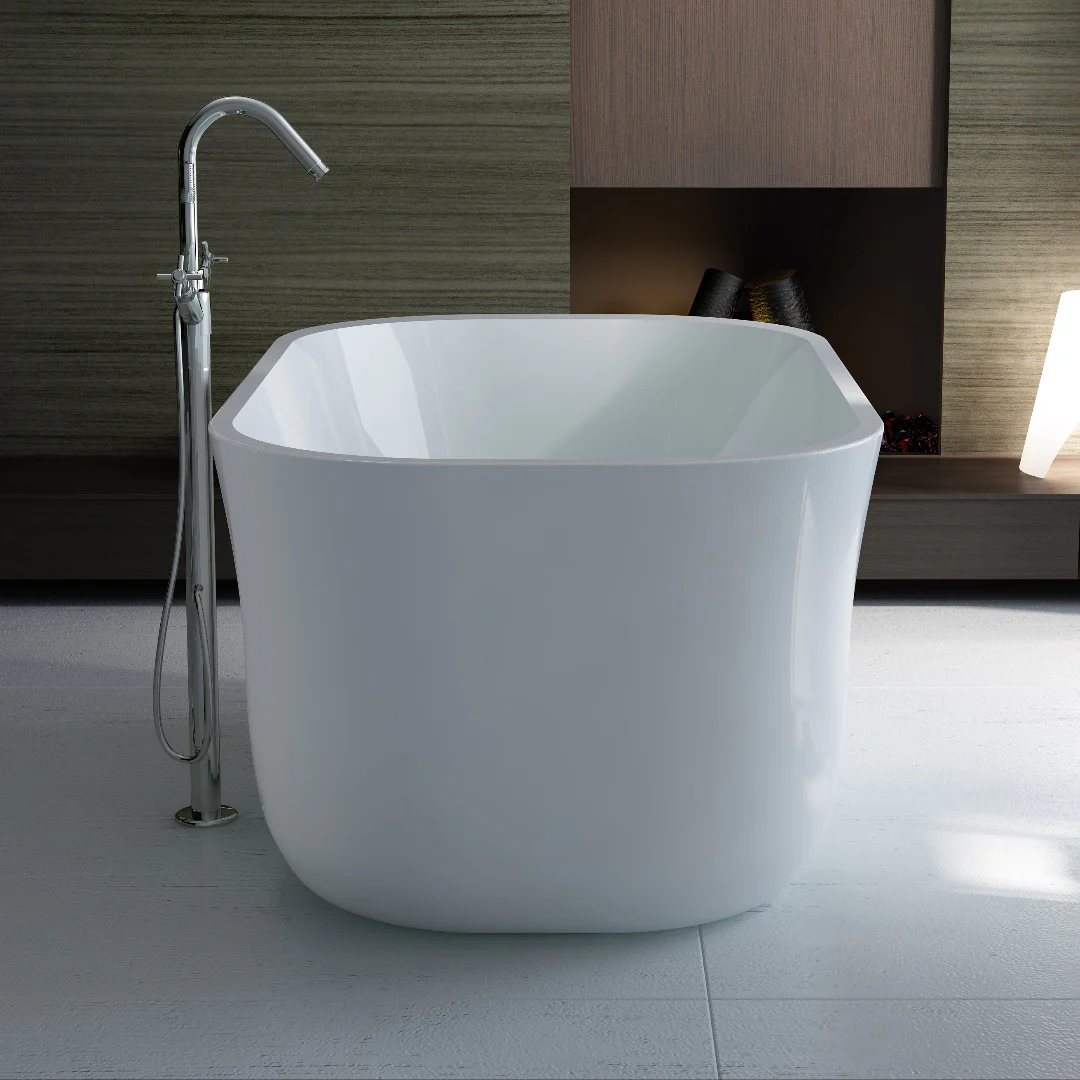 Claremont 1300mm Japanese Soaking Freestanding Bath Tub - Image 4