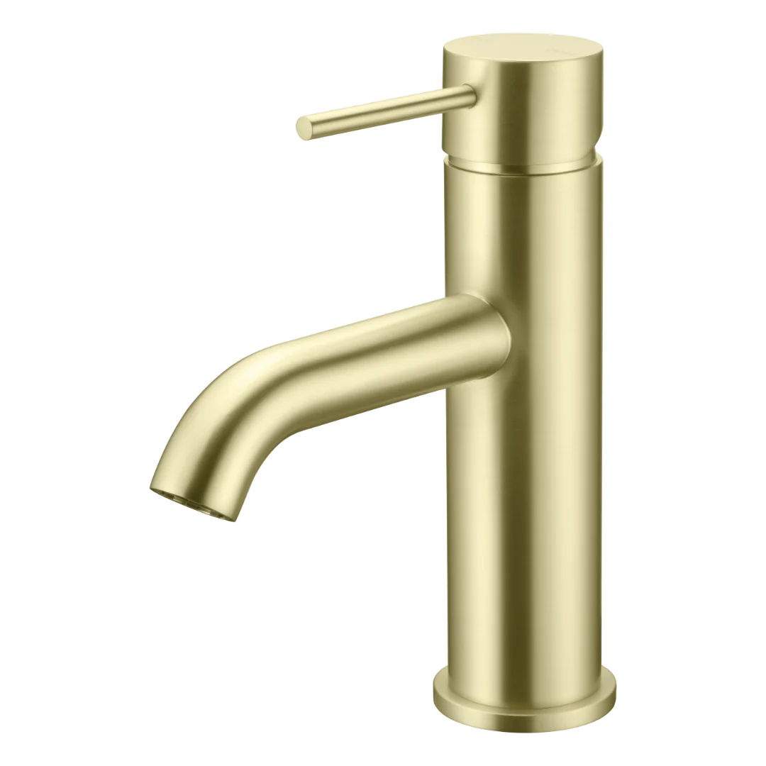 Classic Brushed Gold Basin Mixer