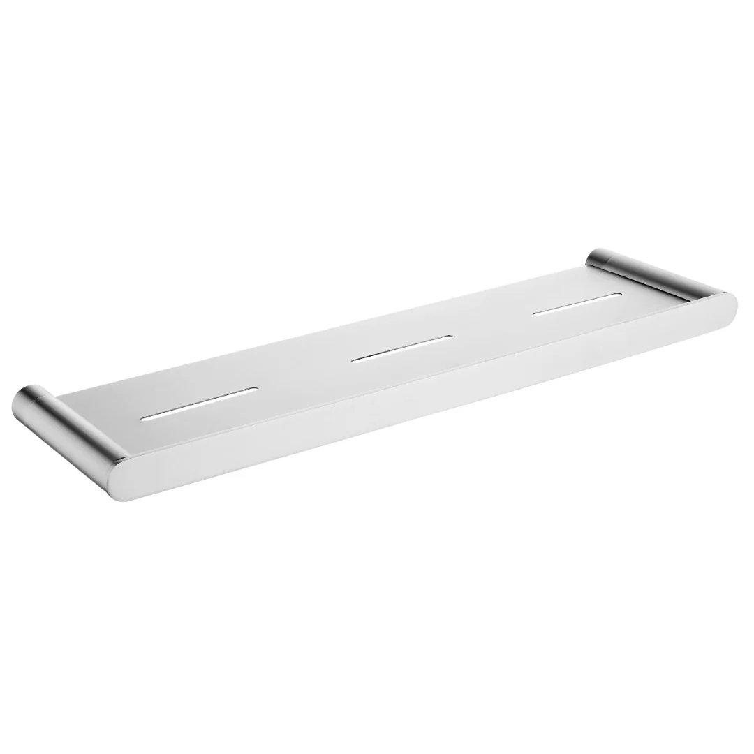 Classic Brushed Nickel Shower Shelf