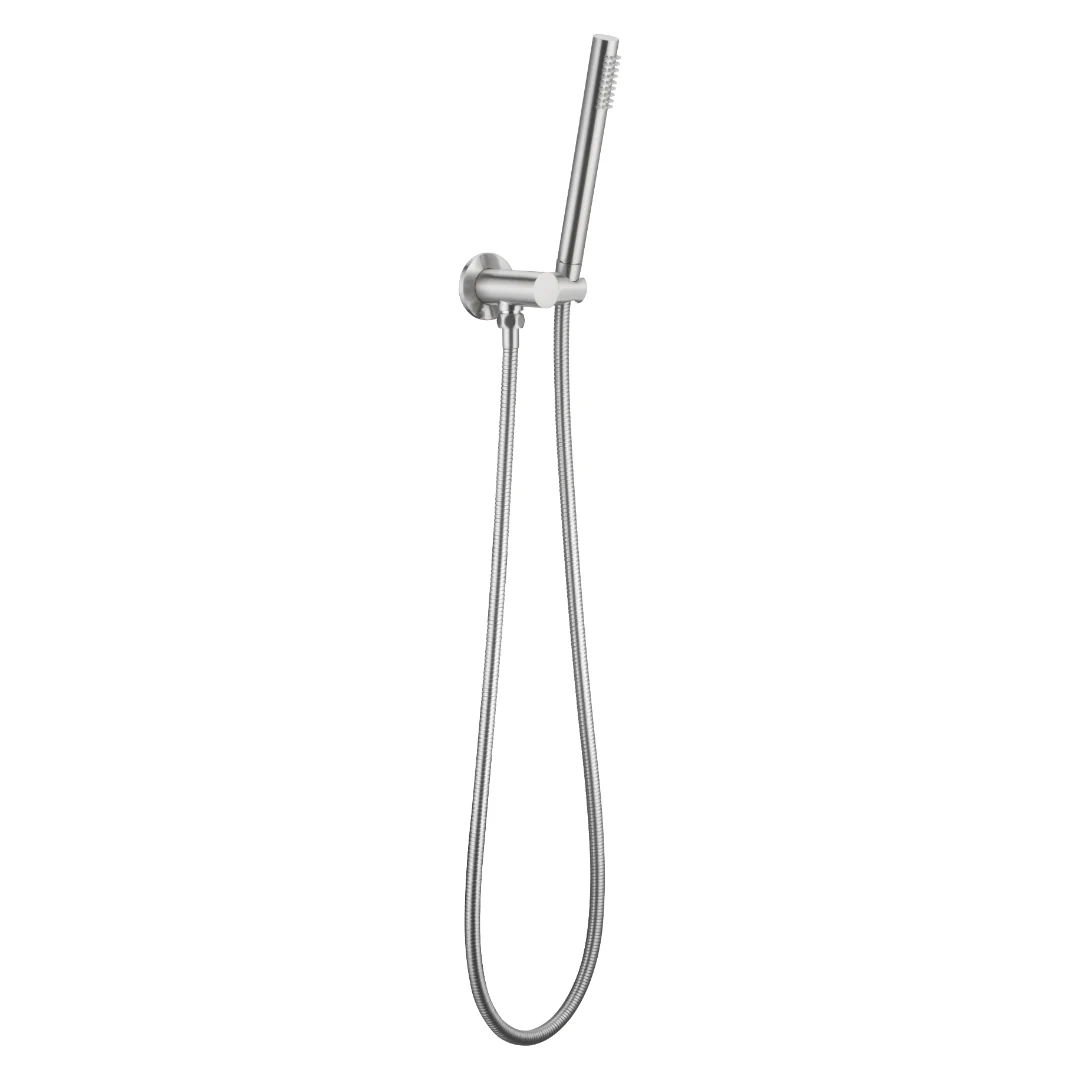 Classic Brushed Nickel Slim Hand Held Shower