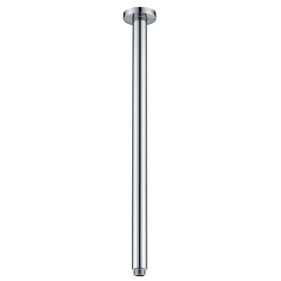 Classic Chrome 450mm Round Ceiling Arm