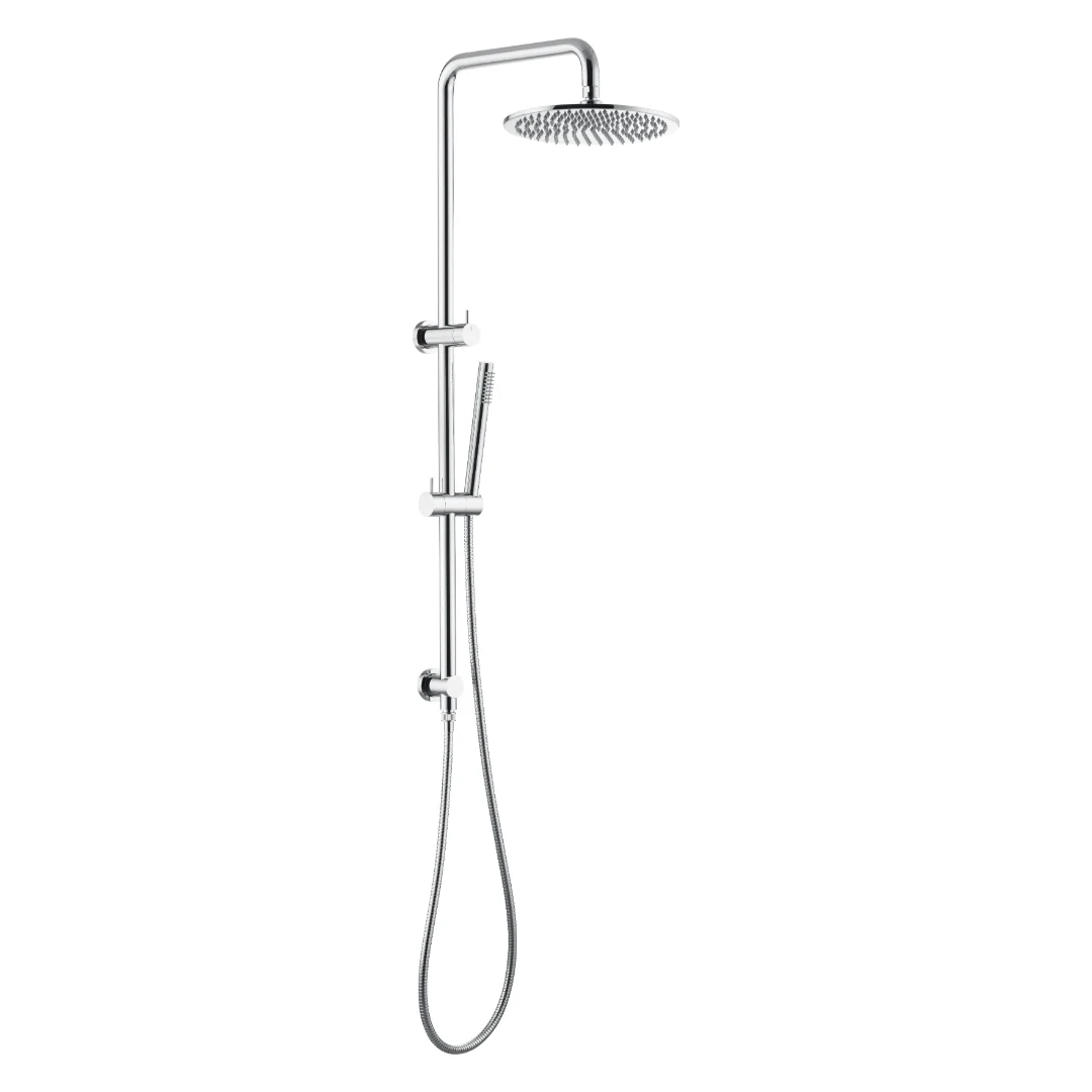 Classic Chrome Multifunction Shower Rail Set
