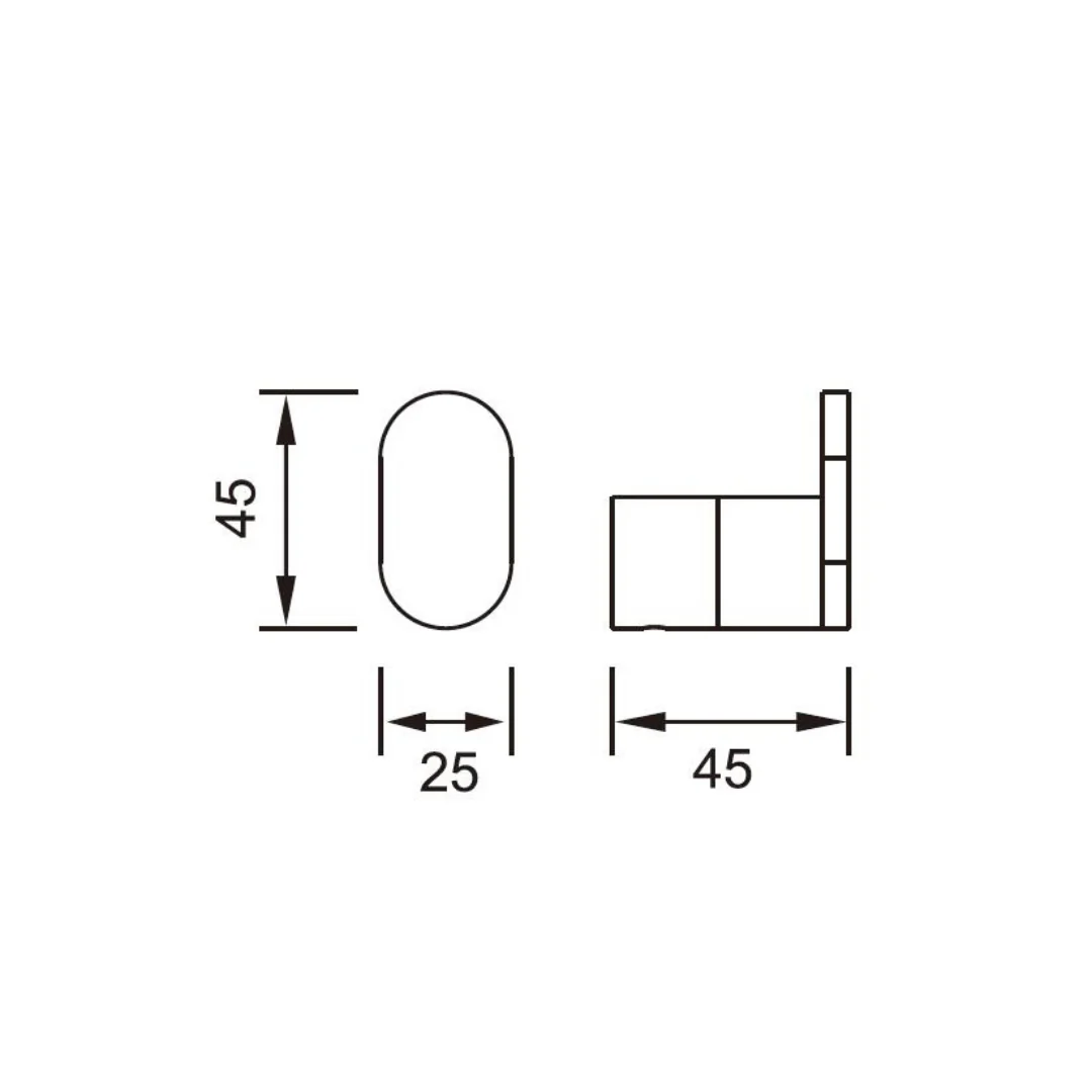 Classic Chrome Robe Hook - Image 2