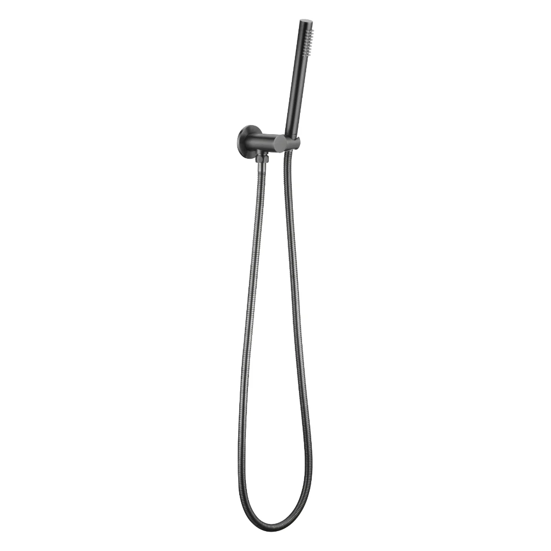 Classic Gun Metal Slim Hand Held Shower