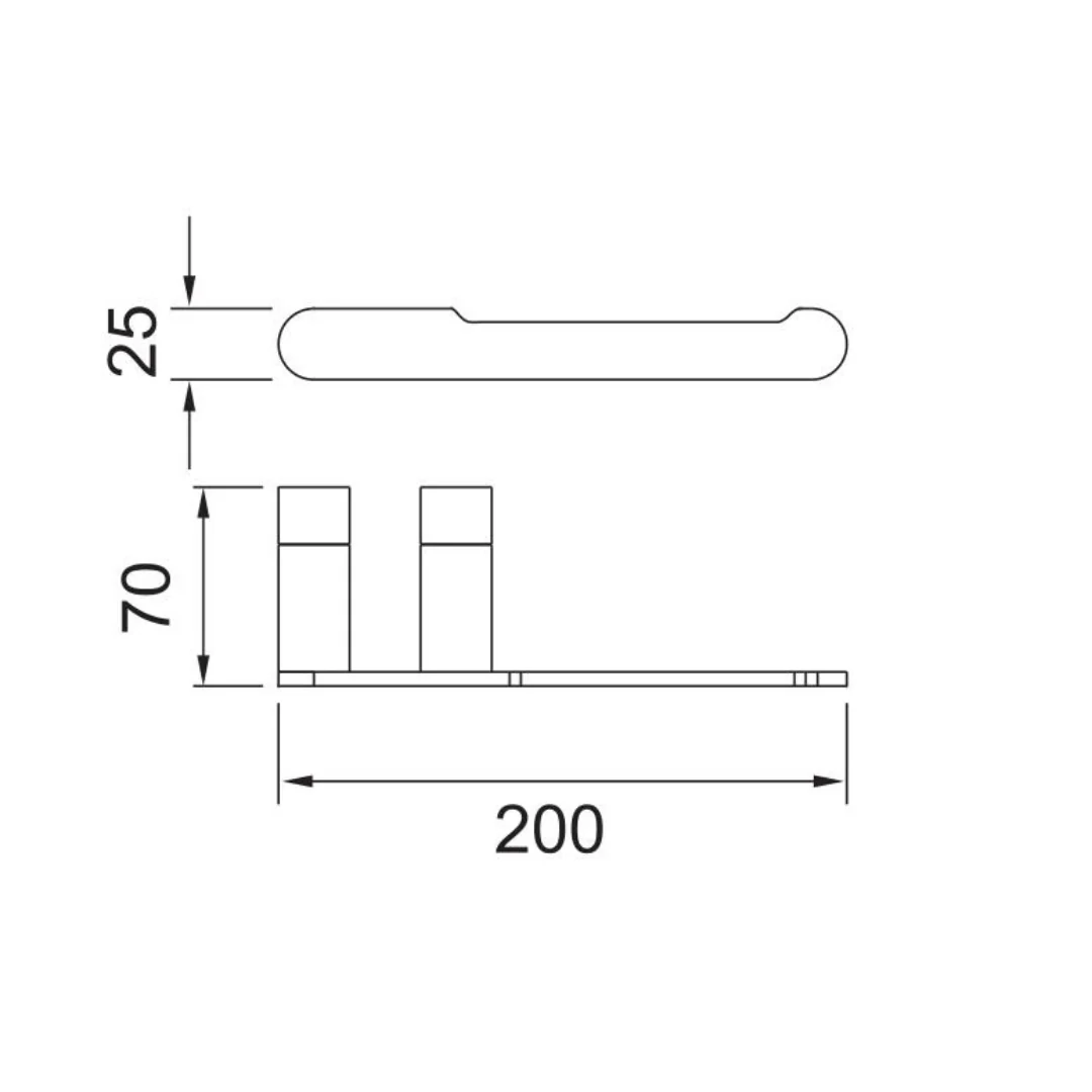 Classic Chrome Toilet Paper Holder - Image 2