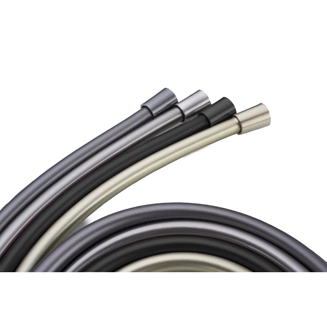 Coloured Gun Metal Rubber Hose
