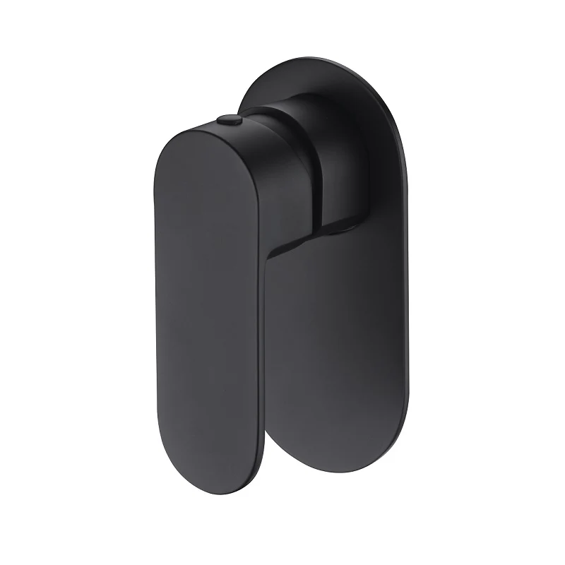 Cora Matte Black Wall Mixer