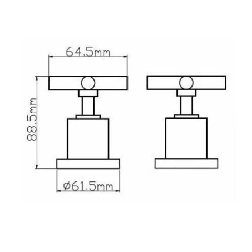 Cremona Wall Tap Set - Image 2