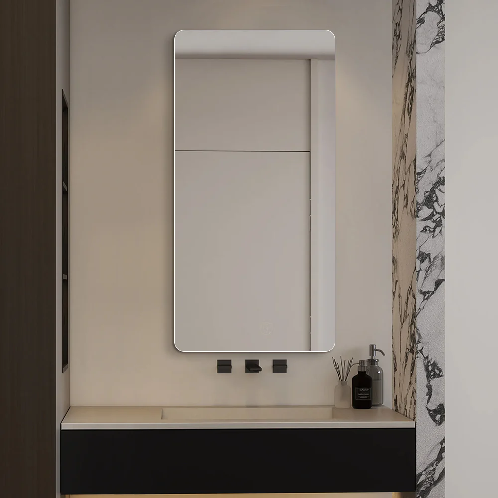 Curva 450 x 900 Polished Edge Mirror - Image 2