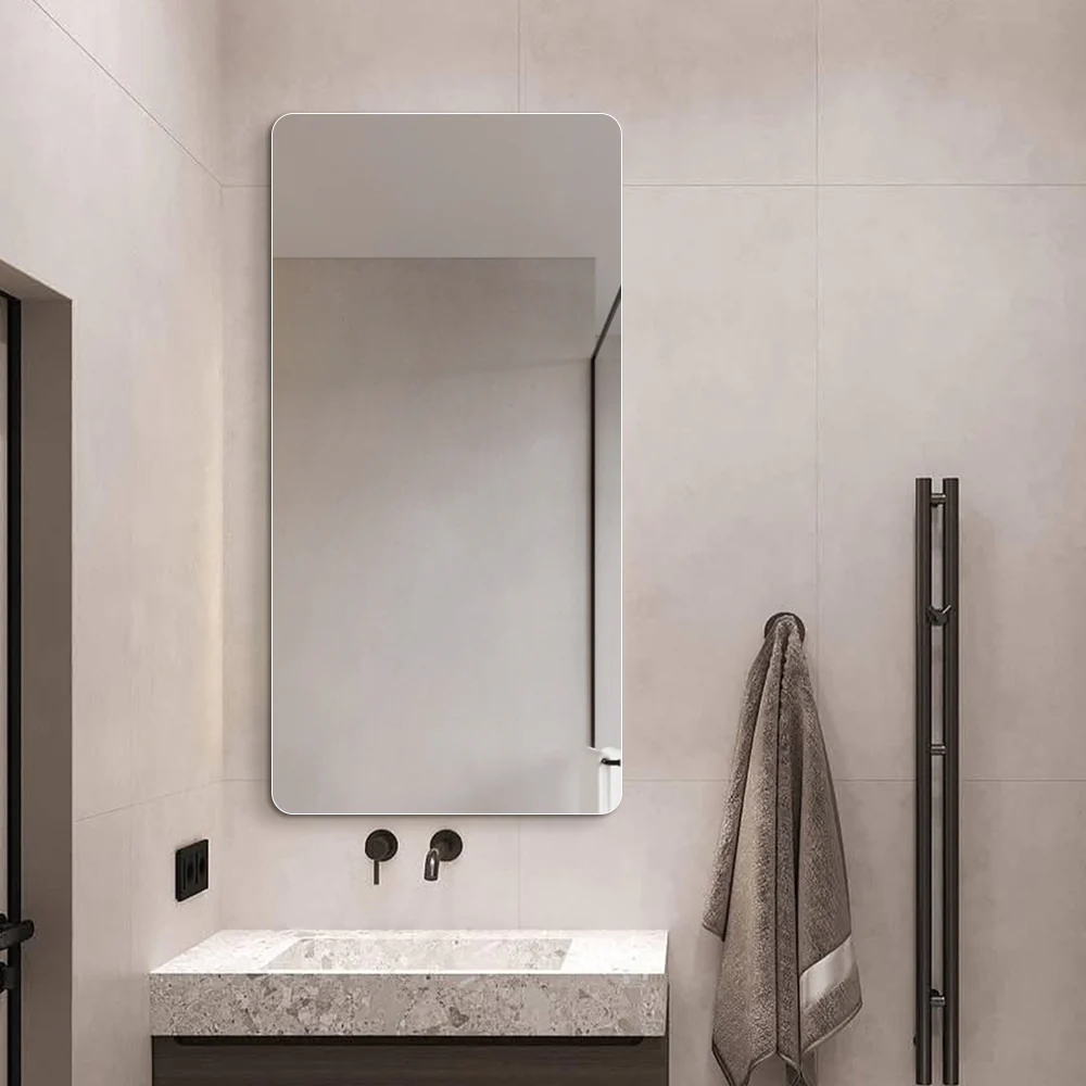 Curva 450 x 900 Polished Edge Mirror - Image 3