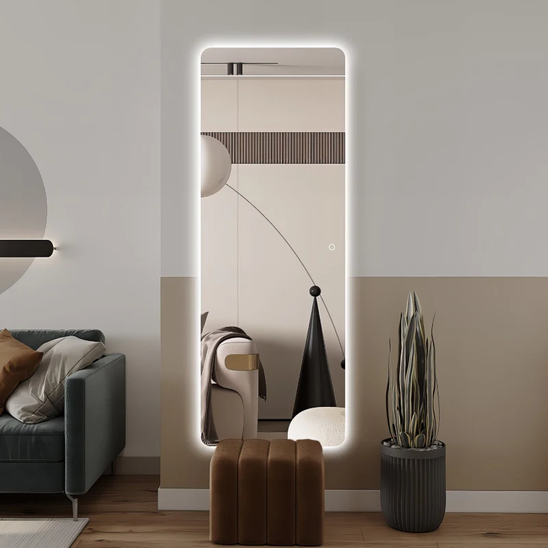 Curva 600 x 1650 LED Mirror - Three Light Temperatures - Image 3