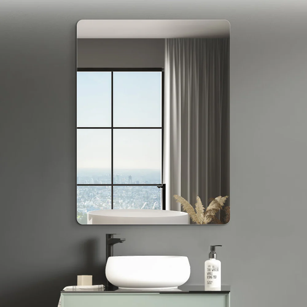 Curva 600 x 800 Polished Edge Mirror