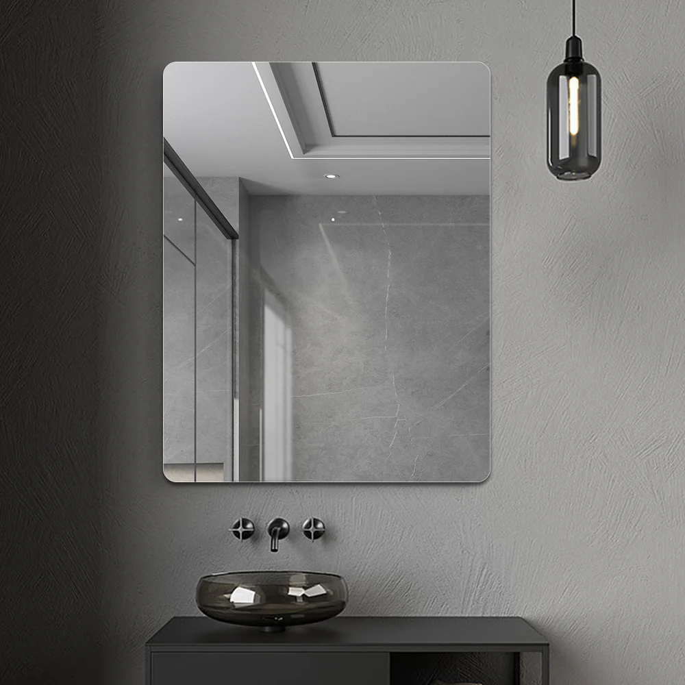 Curva 700 x 900 Polished Edge Mirror - Image 3