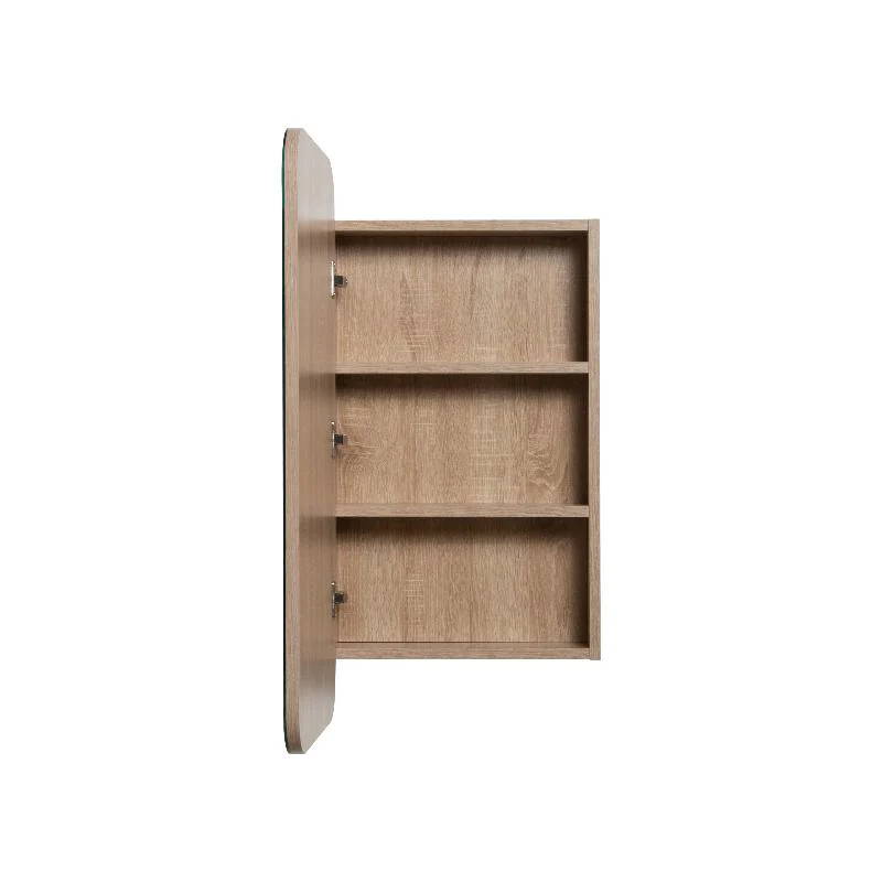 Curva White Oak Square Shaving Cabinet - Image 2