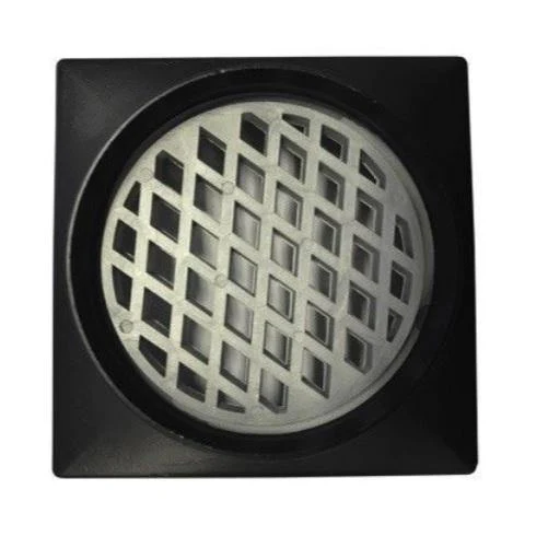 D444B Black Tile Insert Slim Smart Square Floor Waste - Image 5