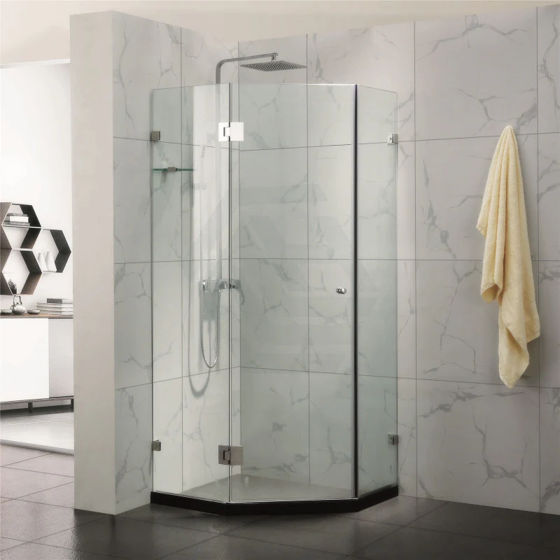 Diamond Frameless Shower Screen