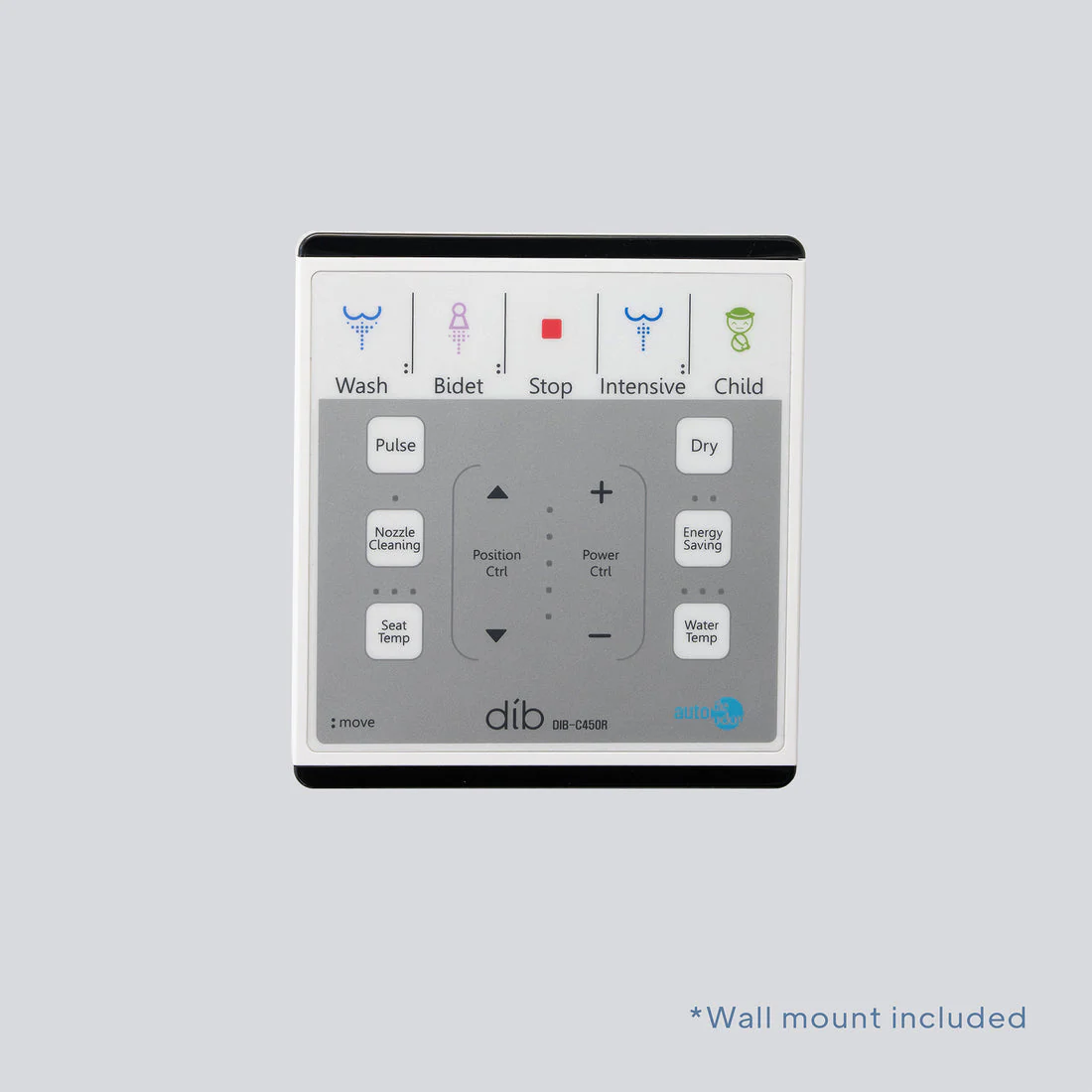 DIB C450R Electric Bidet Dual Wash - Elongated - Image 5