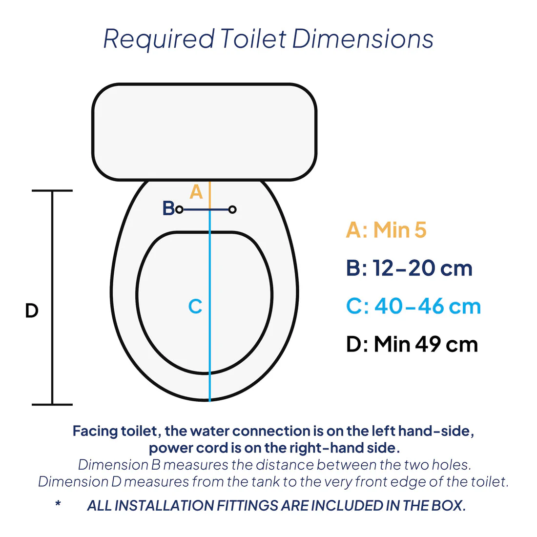 DIB C450R Electric Bidet Dual Wash - Standard - Image 15