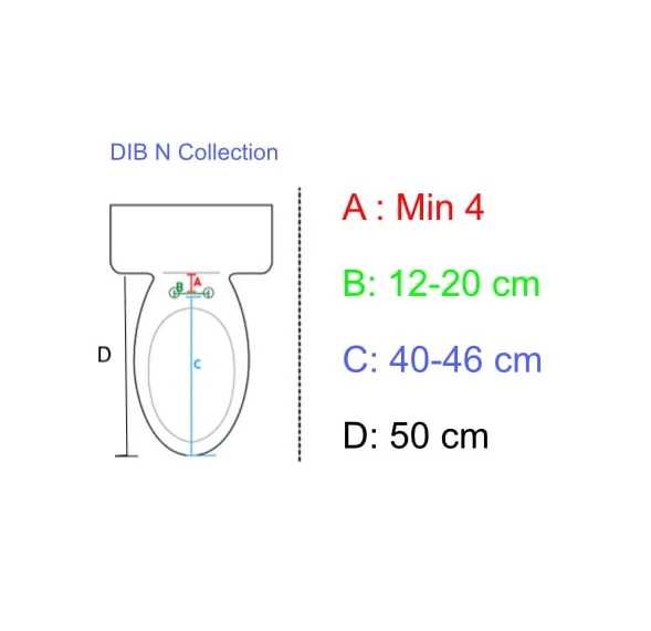 DIB N850R Slim Electric Bidet Dual Wash - Image 14