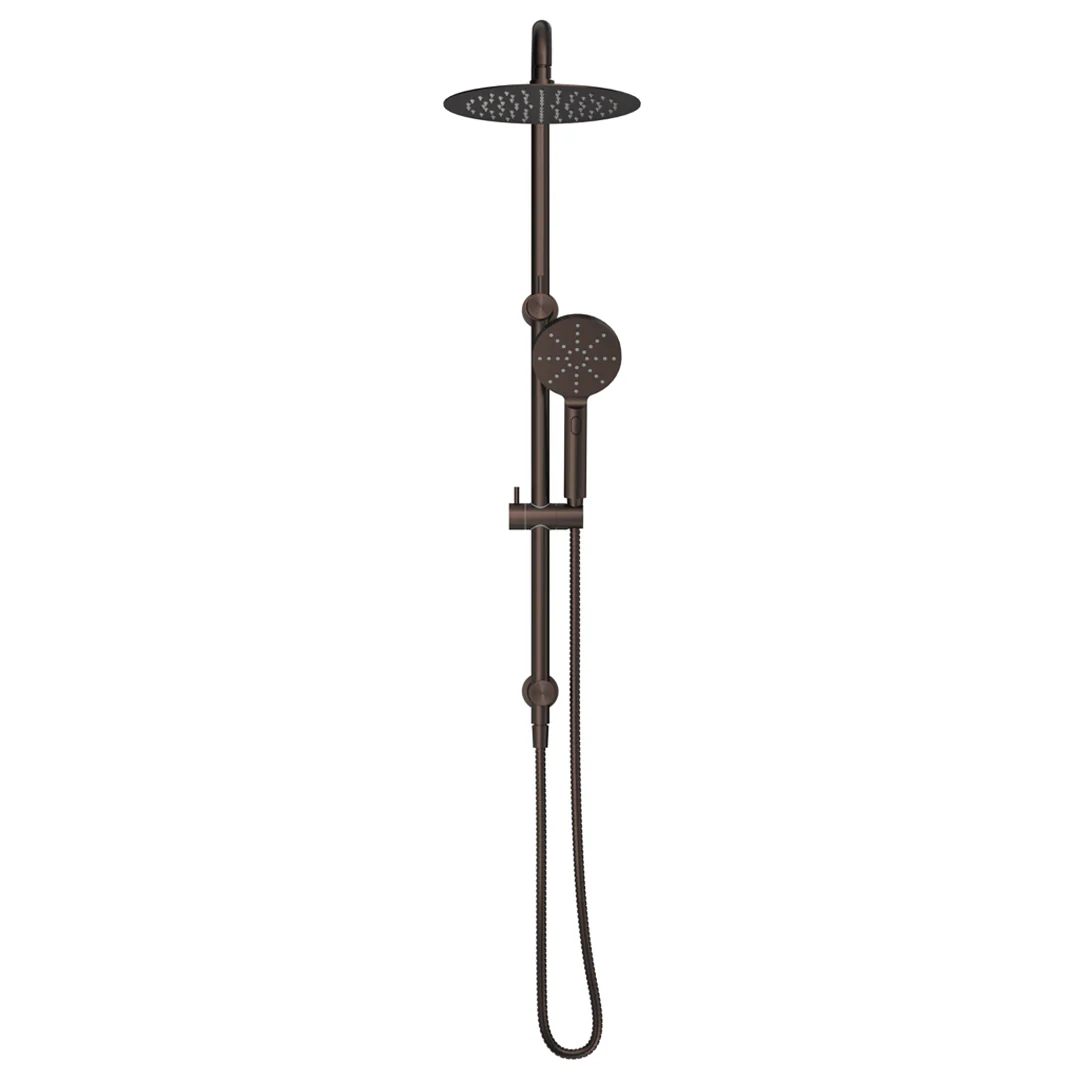 Mica Dusk Bronze Dual Shower Rail - Image 2