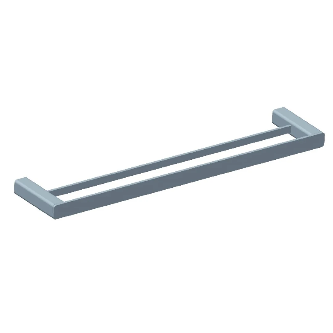 Exclusive Chrome 600mm Double Towel Rail