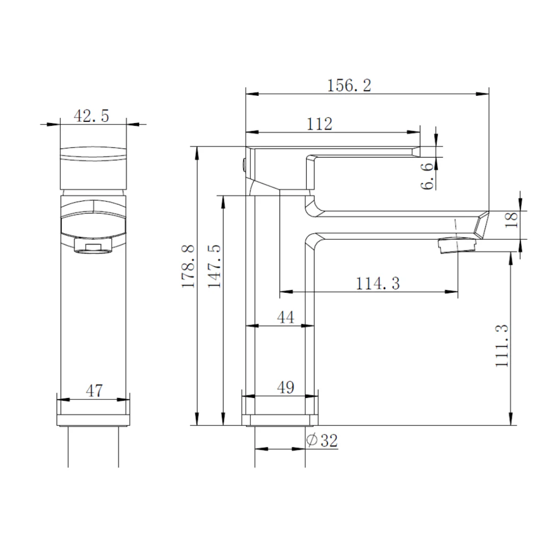 Exclusive Chrome Basin Mixer - Image 2