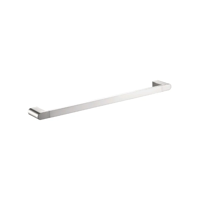 Flores 600 Chrome Single Towel Rail