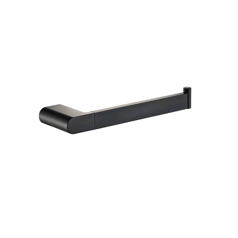 Flores Black Guest Towel Bar