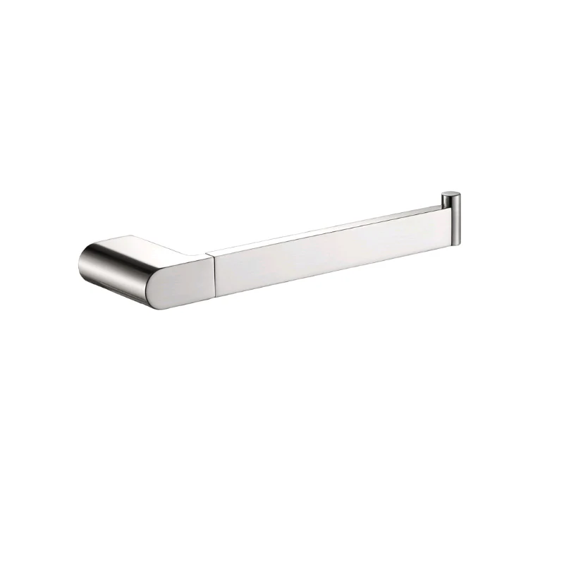 Flores Brushed Nickel Guest Towel Bar