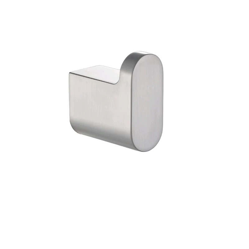 Flores Brushed Nickel Single Robe Hook