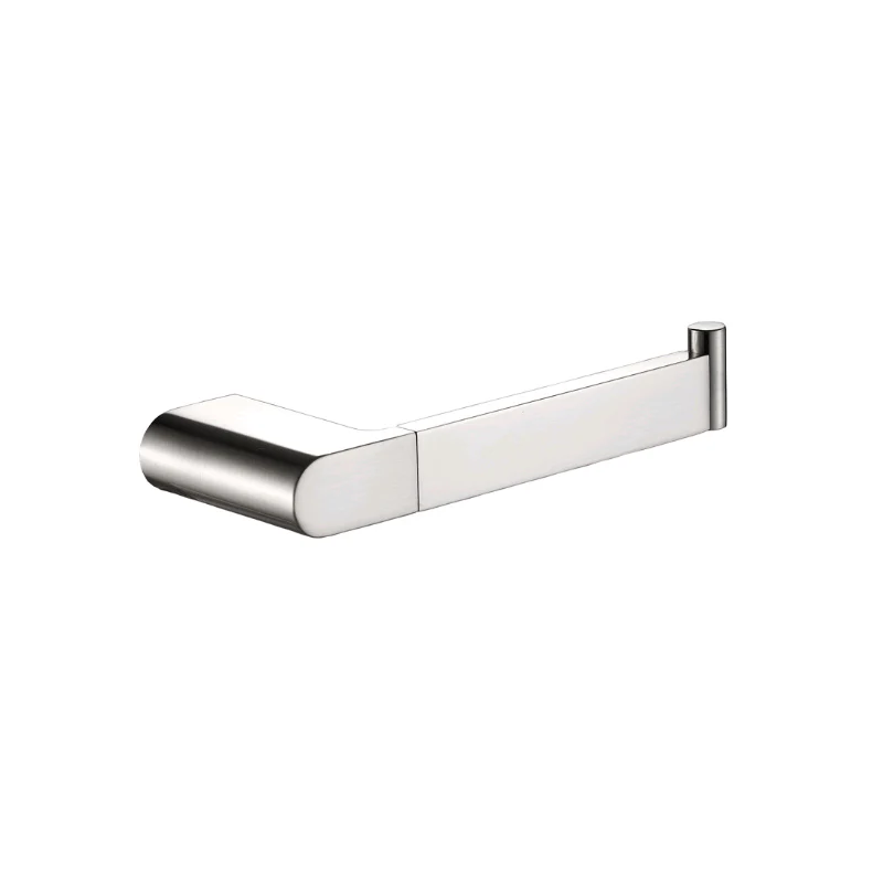 Flores Brushed Nickel Toilet Roll Holder