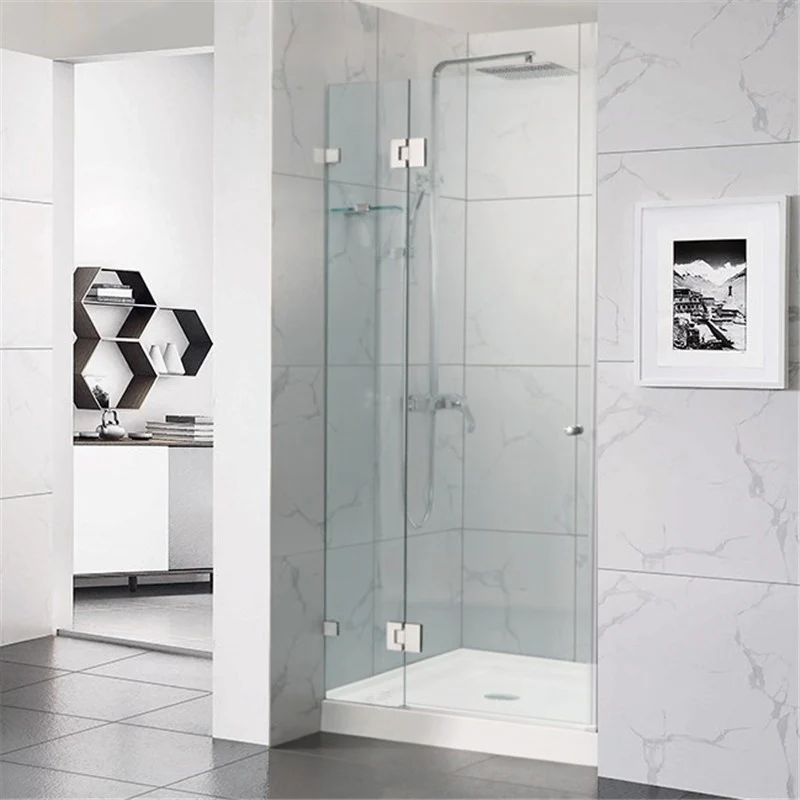 Frameless Wall to Wall Shower Screen