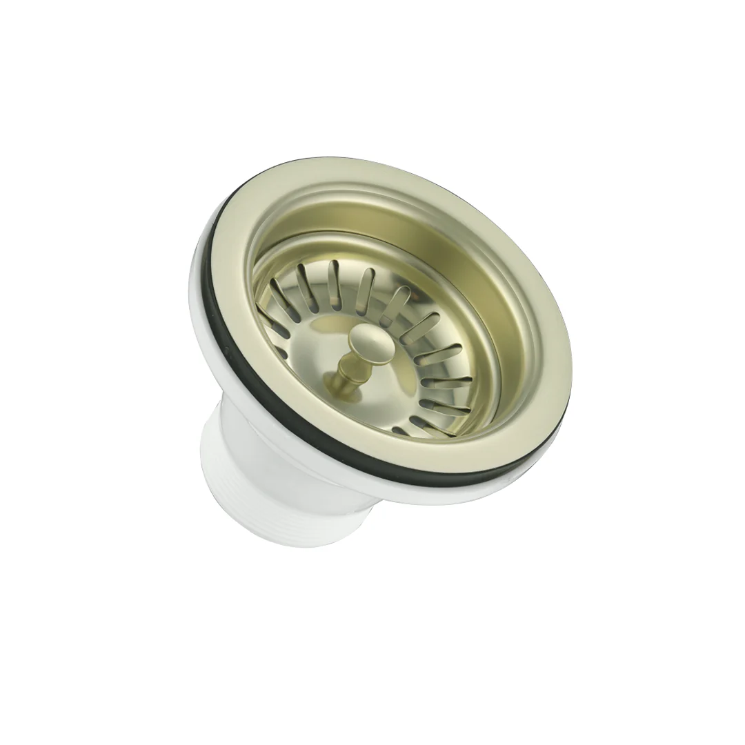 French Gold Sink Drain - Image 3