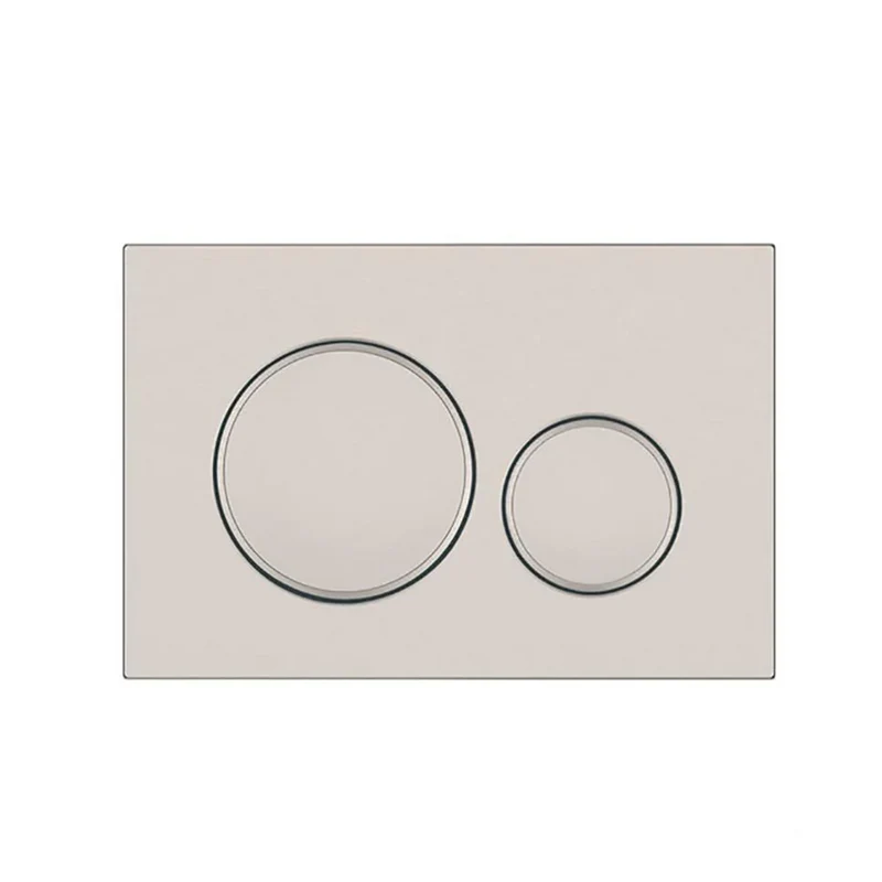 Geberit Compatible Round Brushed Nickel