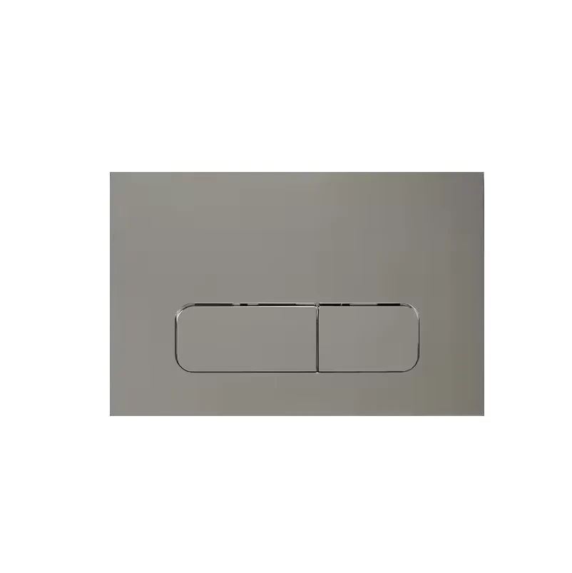 Geberit Compatible Soft Square Gun Metal Grey