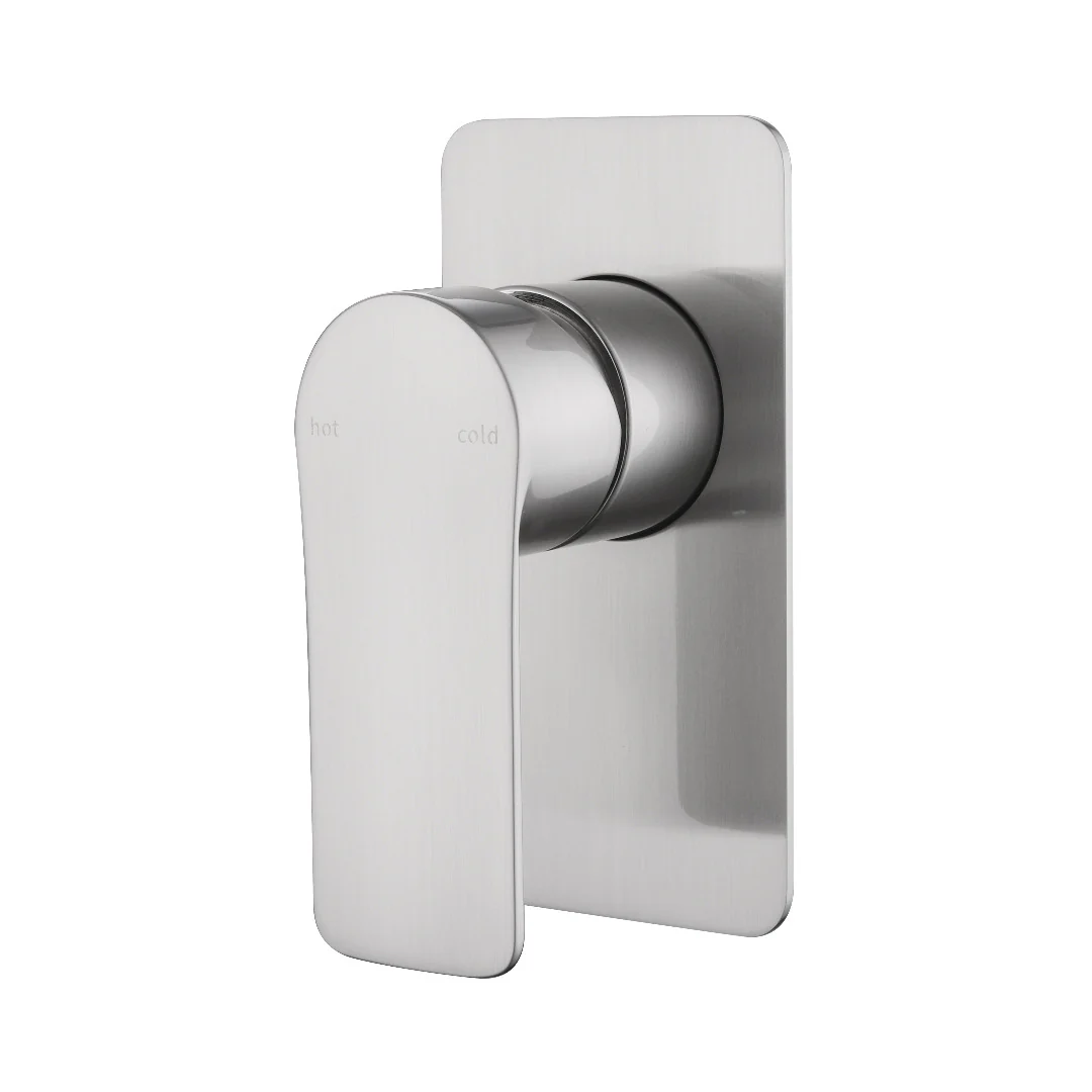 Glamour Brushed Nickel Wall Mixer
