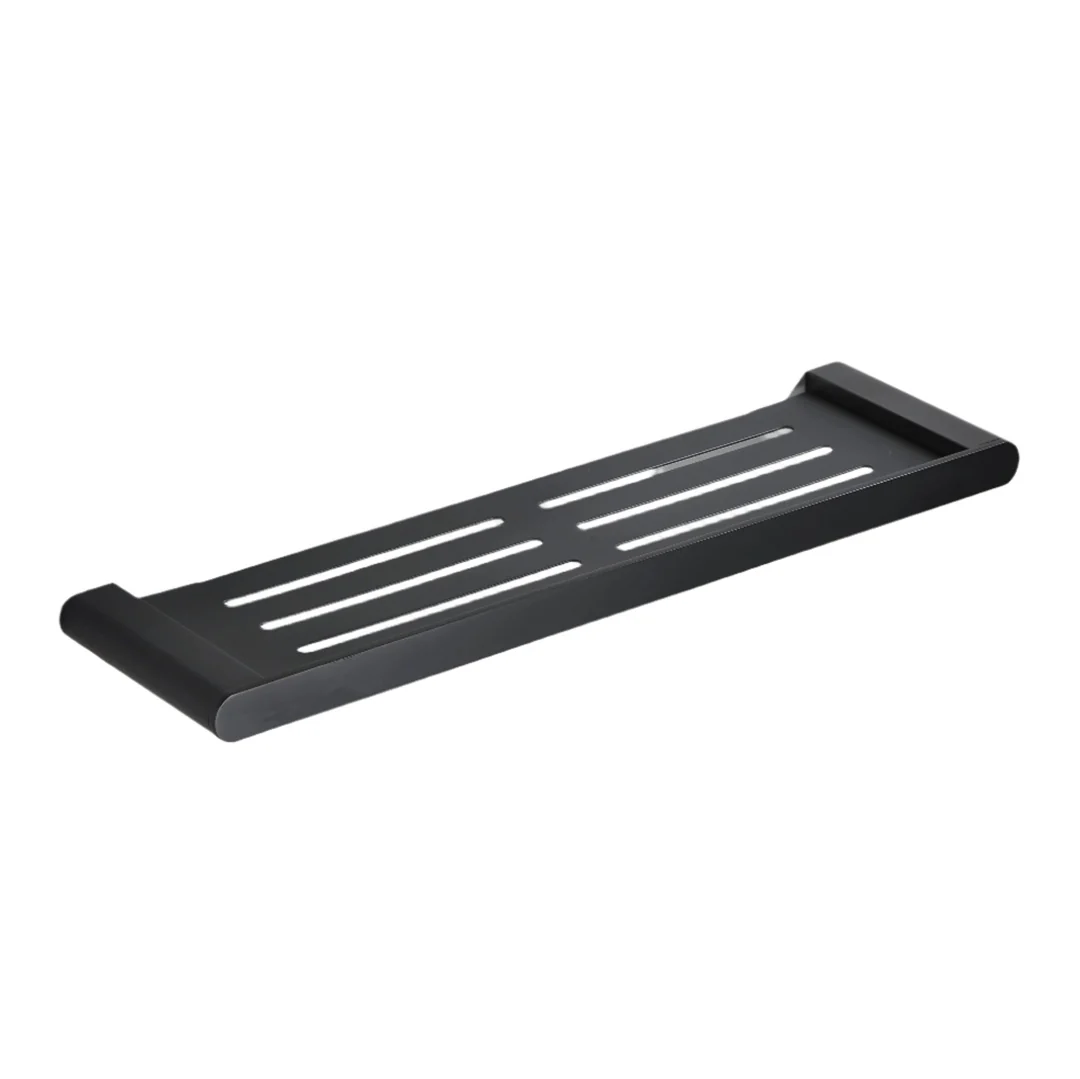Glamour Matte Black Shower Shelf