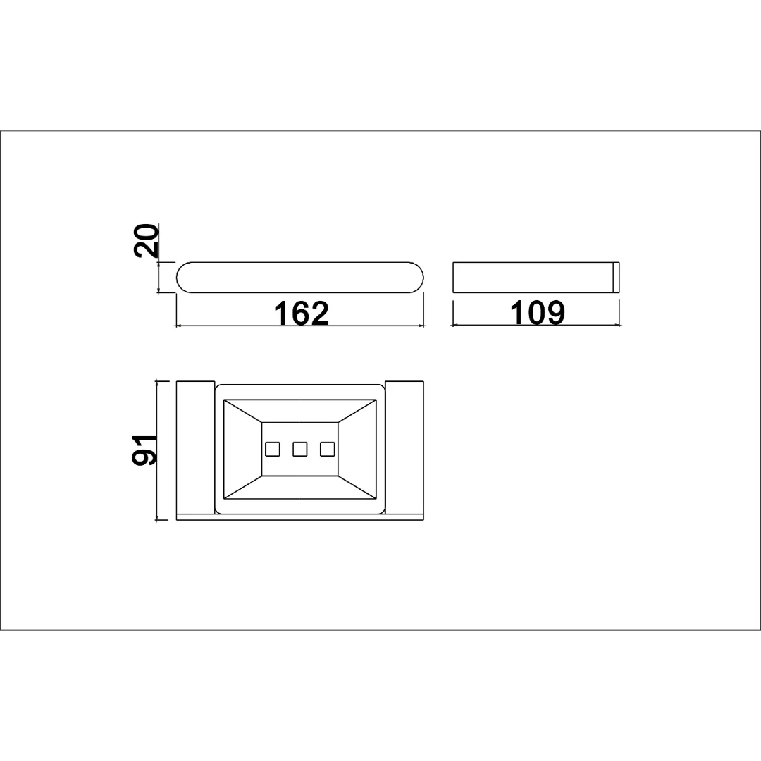 Glamour Chrome Soap Holder - Image 2