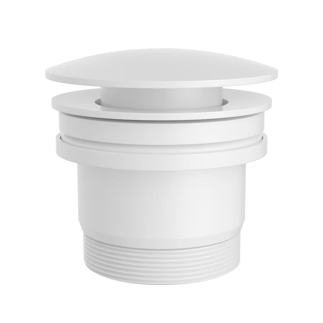 Matte White Universal Basin Pop Up Waste