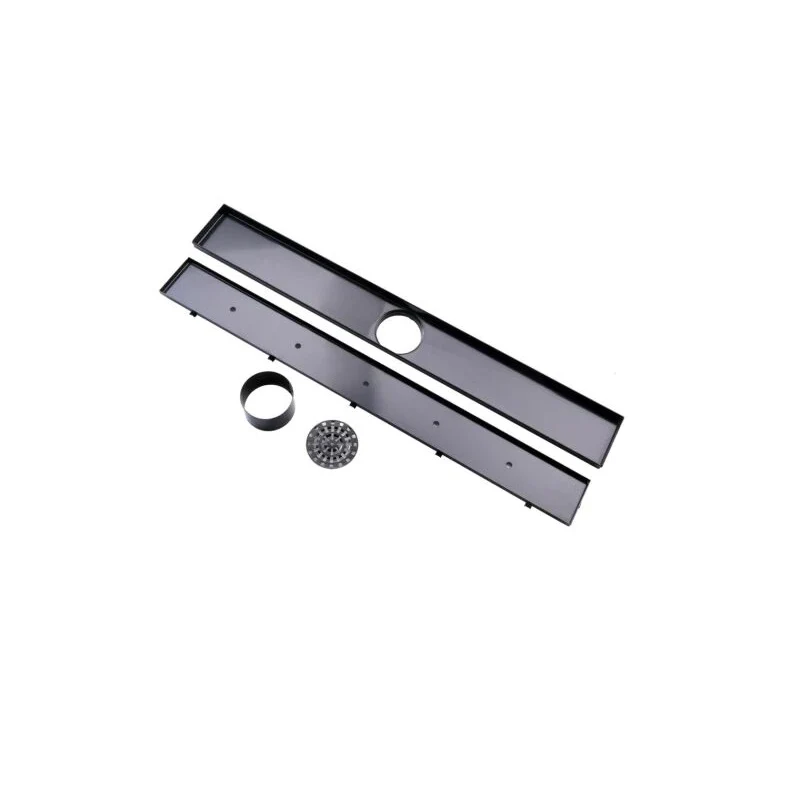 Gun Metal 800mm Tile Insert Floor Waste - Image 3