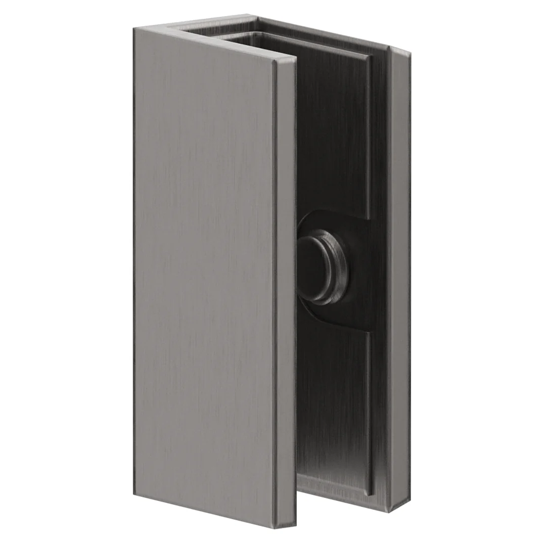 Gun Metal Shower Screen Frameless Wall Bracket