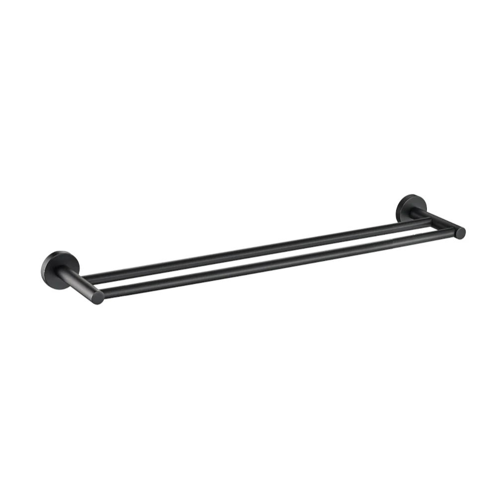 Hali 750 Gun Metal Double Towel Rail